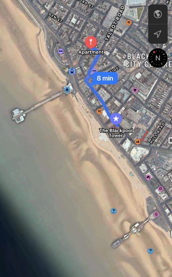 Peaky blinders Lejlighed Blackpool Eksteriør billede